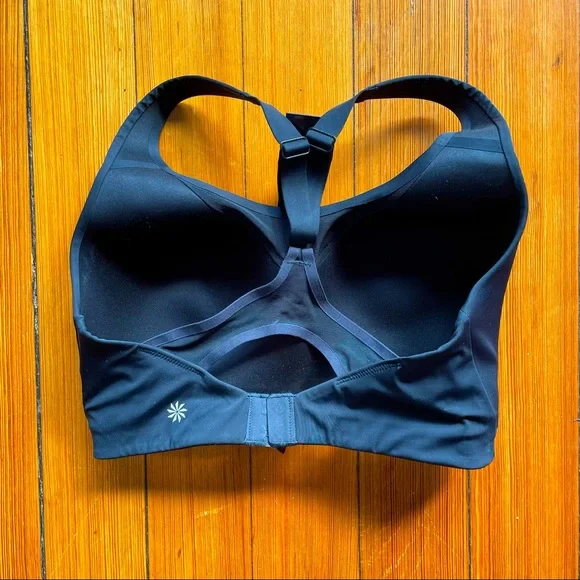 34F Athleta Black Racer Back Sports Bra - Picture 4 of 5